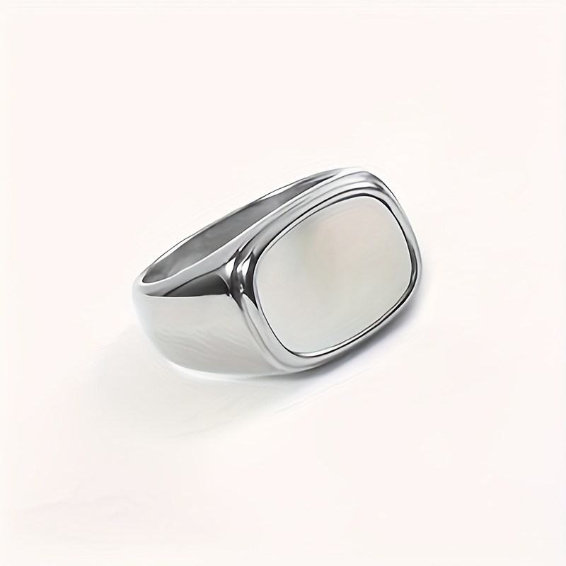 Stainless Steel Shell Ring for Women